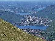 63 Lecco col suo Lago in primo piano, Laghi di Annone e Pusiano in secondo piano